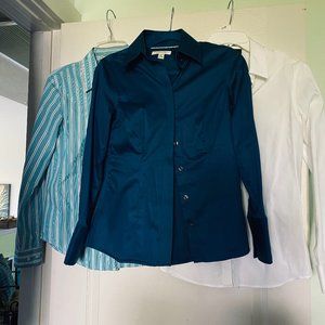 3 Women's dress shirts.